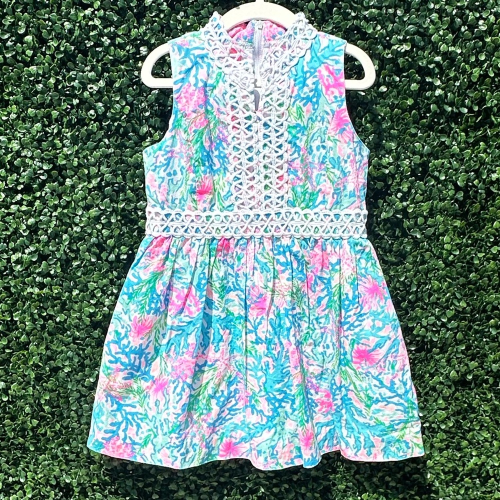 Lilly Pulitzer Mini Franci Dress in Coral Bay